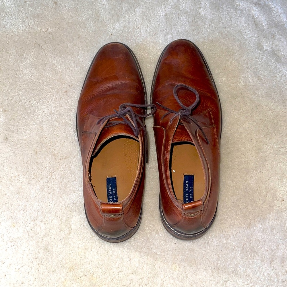 Cole Haan, size 10.5 brown chukka boots